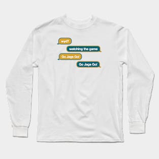 Jaguars WYD Text Long Sleeve T-Shirt